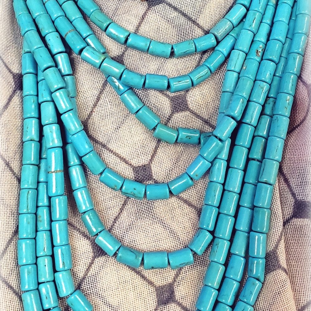NWT - Turquoise Necklace & Earring Set